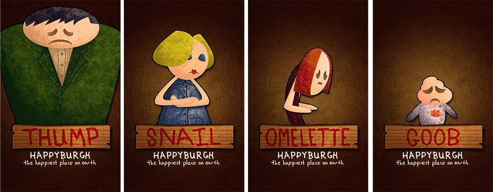 Characters from Happyburgh