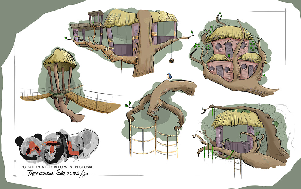 Treehouse sketches